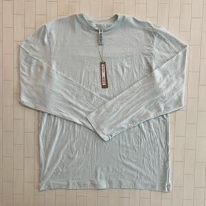 NWT SKIMS Boyfriend Long Sleeve T-Shirt - S